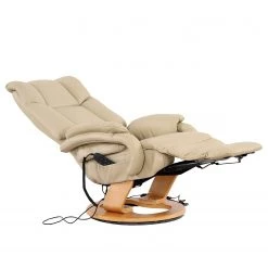 Modoform Fauteuil de relaxation Casey - Cuir véritable / Imitation cuir - Crème -Pas Cher Fauteuils Magasin 1000005892 200324 13583600005 DETAILS P000000001000005892