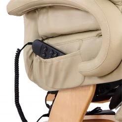 Modoform Fauteuil de relaxation Casey - Cuir véritable / Imitation cuir - Crème -Pas Cher Fauteuils Magasin 1000005892 200324 13584000009 DETAILS P000000001000005892