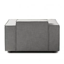 Fauteuil Kinx Tissu - Tissu Milan : Gris clair -Pas Cher Fauteuils Magasin 1000011521 180619 15563608 GALLERYIMAGES P000000001000011521