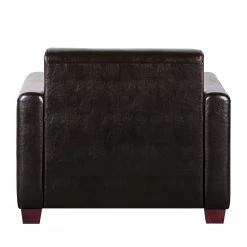 Maison Belfort Fauteuil Fragola - Cuir véritable Marron foncé -Pas Cher Fauteuils Magasin 1000015216 210901 14170800024 DETAILS P000000001000015216