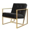 Jack & Alice Fauteuil Charm II - Noir -Pas Cher Fauteuils Magasin 1000020285 190130 16100400008 IMAGE P000000001000020285