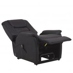 Modoform Fauteuil de relaxation Knuckey - Avec aide au relevage - Imitation cuir - Noir -Pas Cher Fauteuils Magasin 1000027311 210429 12412700003 DETAILS P000000001000027311