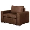 Mooved Fauteuil convertible Latina IV - Aspect cuir - Marron -Pas Cher Fauteuils Magasin 1000034524 211221 09204700026 IMAGE P000000001000034524