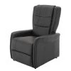 Modoform Fauteuil de relaxation Nesna - Cuir véritable / Imitation cuir - Noir -Pas Cher Fauteuils Magasin 1000035467 190412 14282400001 IMAGE P000000001000035467