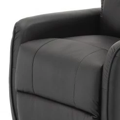 Modoform Fauteuil de relaxation Nesna - Cuir véritable / Imitation cuir - Noir -Pas Cher Fauteuils Magasin 1000035467 190412 14282400009 GALLERYIMAGES P000000001000035467