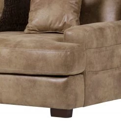 Red Living Grand fauteuil à oreilles Dream - Microfibre marron -Pas Cher Fauteuils Magasin 1000039692 220831 040 DETAILS P000000001000039692