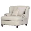 Ridgevalley Fauteuil XXL Dakota - Tissu beige 1 Ridgevalley Fauteuil XXL Dakota - Tissu beige -Pas Cher Fauteuils Magasin 1000040405 220307 010 IMAGE P000000001000040405