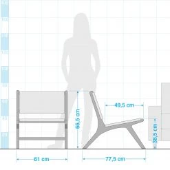 Eva Padberg Collection Chaise Bourbourg I - Cuir véritable / Teck massif - Bois de teck -Pas Cher Fauteuils Magasin 1000050799 191206 17490700034 SKETCH DETAILS P000000001000050799 sketch