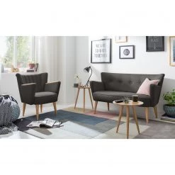Mørteens Fauteuil Bauro - Gris foncé -Pas Cher Fauteuils Magasin 1000059422 190320 17181500387 MOOD GALLERYIMAGES P000000001000059422 mood