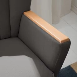 Mørteens Fauteuil Bauro - Gris foncé -Pas Cher Fauteuils Magasin 1000059422 190320 17181600394 GALLERYIMAGES P000000001000059422