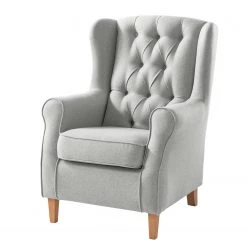 Maison Belfort Fauteuil à oreilles Luro - Granit