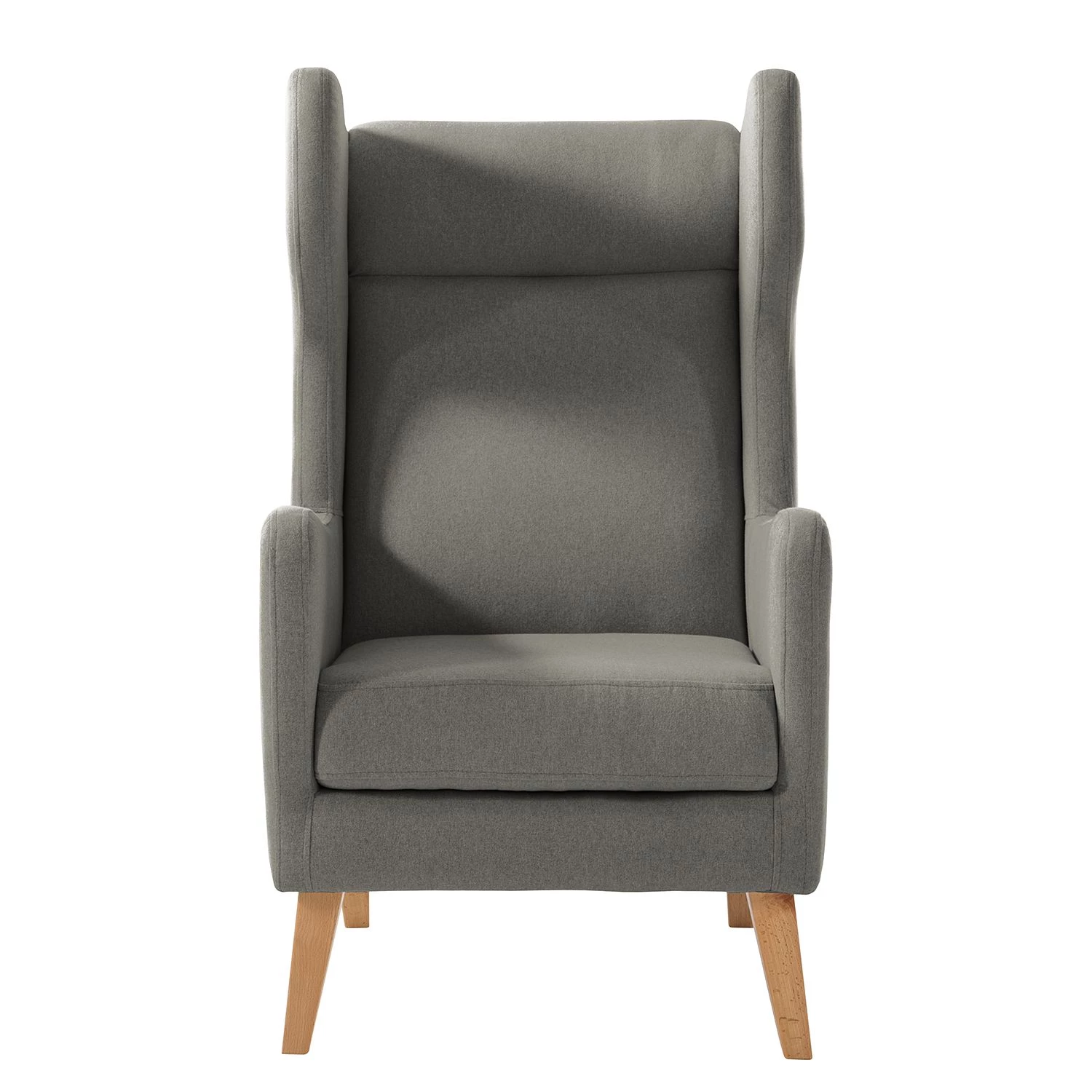 Mørteens Fauteuil à oreilles Bucoli - Gris - Avec repose-pieds 7 Mørteens Fauteuil à oreilles Bucoli - Gris - Avec repose-pieds – Image 5