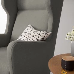 Mørteens Fauteuil à oreilles Bucoli - Gris - Avec repose-pieds 32 Mørteens Fauteuil à oreilles Bucoli - Gris - Avec repose-pieds -Pas Cher Fauteuils Magasin 1000059505 190320 17183700509 GALLERYIMAGES P000000001000059505