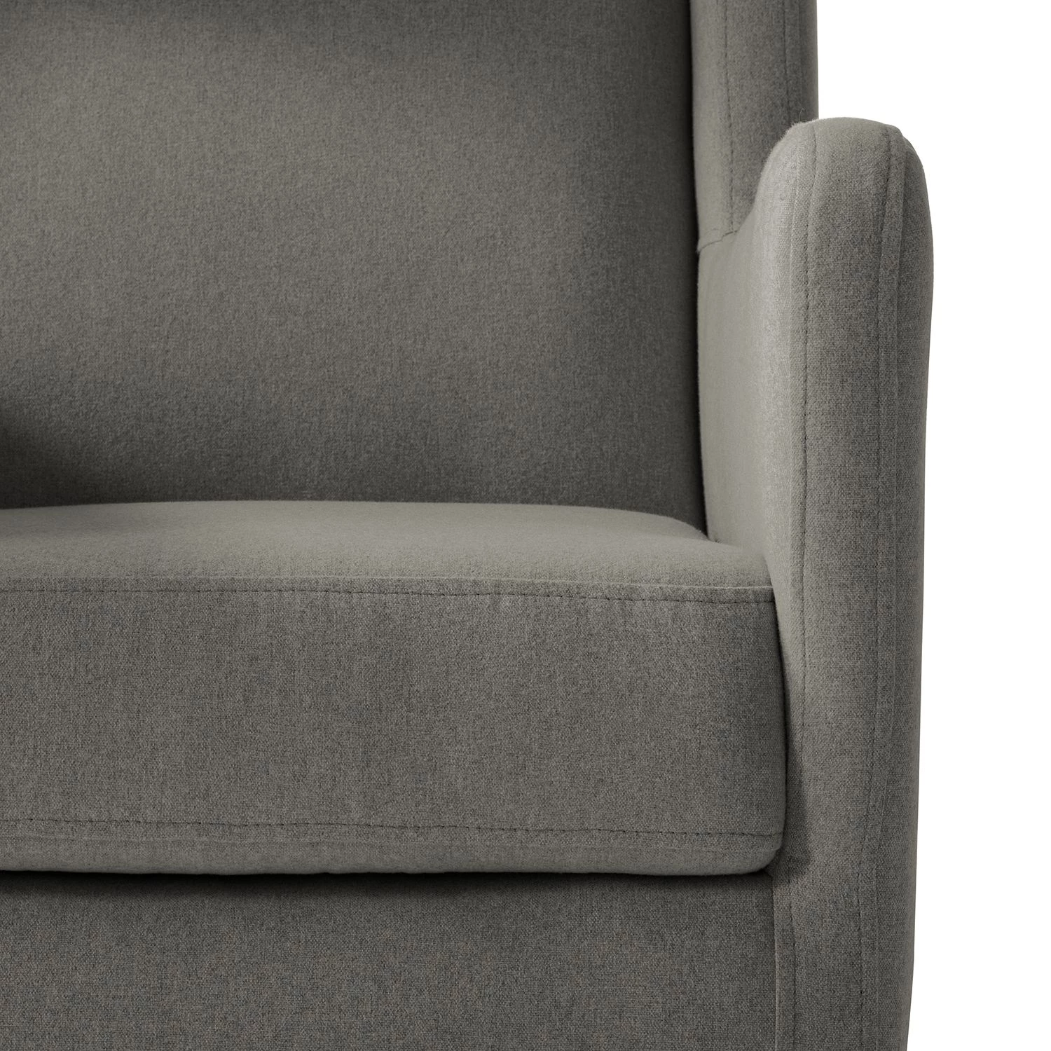 Mørteens Fauteuil à oreilles Bucoli - Gris - Avec repose-pieds 21 Mørteens Fauteuil à oreilles Bucoli - Gris - Avec repose-pieds – Image 19