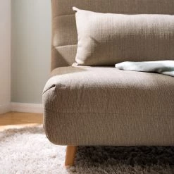 Mørteens Fauteuil convertible Ösmo -Tissu - Gris sable -Pas Cher Fauteuils Magasin 1000086550 220803 060 DETAILS P000000001000086550