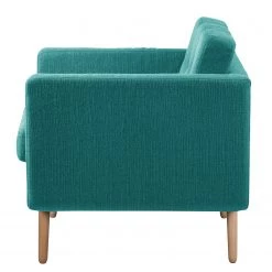Jack & Alice Fauteuil Croom - Microfibre - Tissu Polia: Pétrole - Sans repose-pieds -Pas Cher Fauteuils Magasin 1000103658 211220 15351700651 DETAILS P000000001000103658