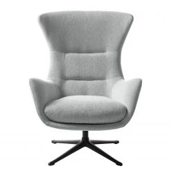 Studio Copenhagen Fauteuil Hepburn III - Tissu Saia: Gris clair - Noir -Pas Cher Fauteuils Magasin 1000116388 180830 12090782 GALLERYIMAGES P000000001000116388