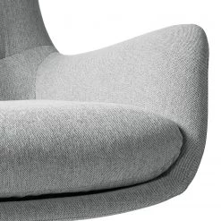 Studio Copenhagen Fauteuil Hepburn III - Tissu Saia: Gris clair - Noir -Pas Cher Fauteuils Magasin 1000116388 180830 12090886 GALLERYIMAGES P000000001000116388