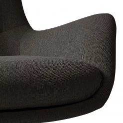 Studio Copenhagen Fauteuil Hepburn I - Tissu Saia: Noir-Marron - Chêne foncé -Pas Cher Fauteuils Magasin 1000116443 180830 120943280 GALLERYIMAGES P000000001000116443