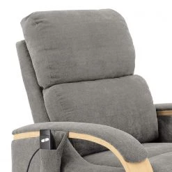 Modoform Fauteuil TV Rosales I - Microfibre - Anthracite -Pas Cher Fauteuils Magasin 1000116901 220307 060 DETAILS P000000001000116901