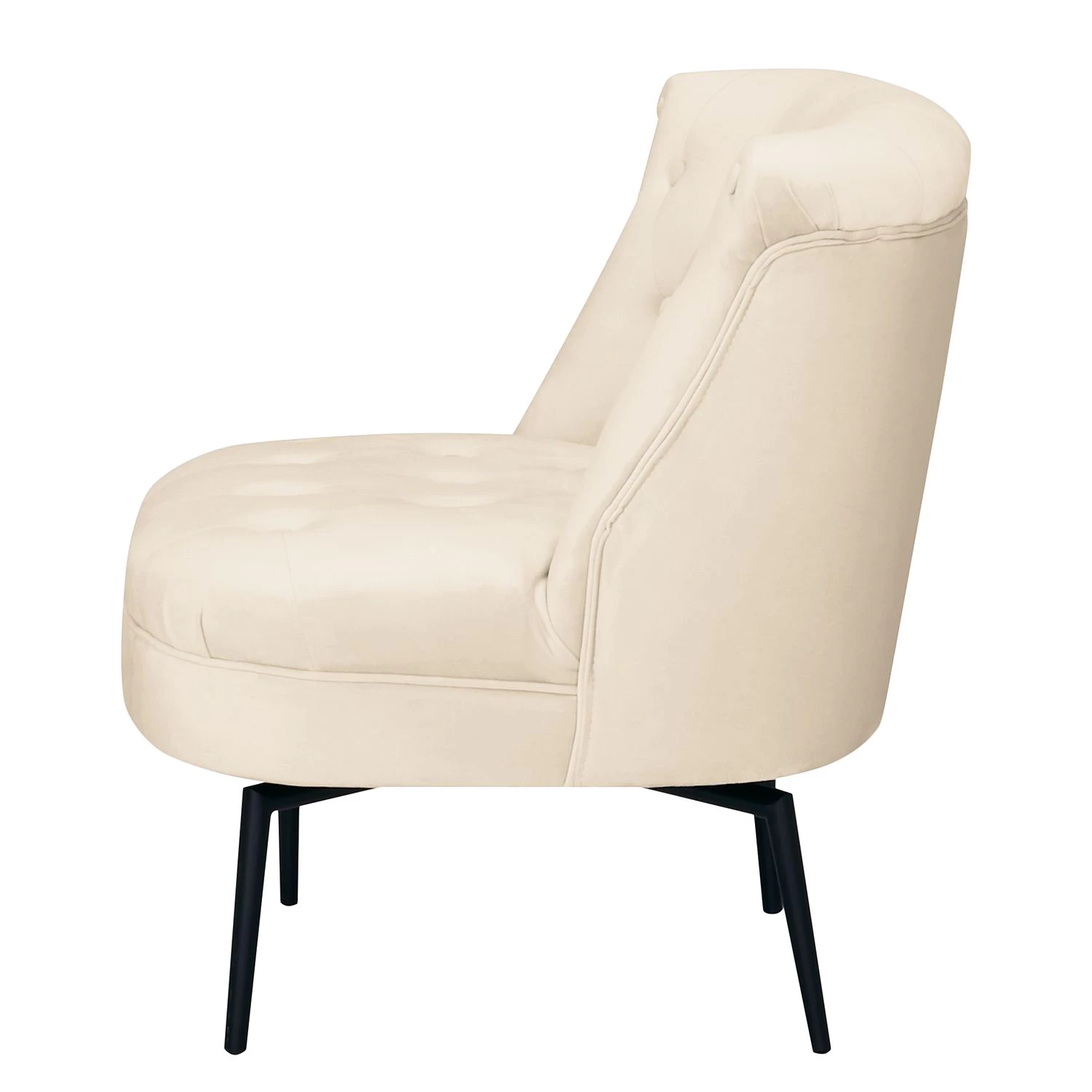 Jack & Alice Fauteuil Jonas II - Velours - Granit 6 Jack & Alice Fauteuil Jonas II - Velours - Granit – Image 4