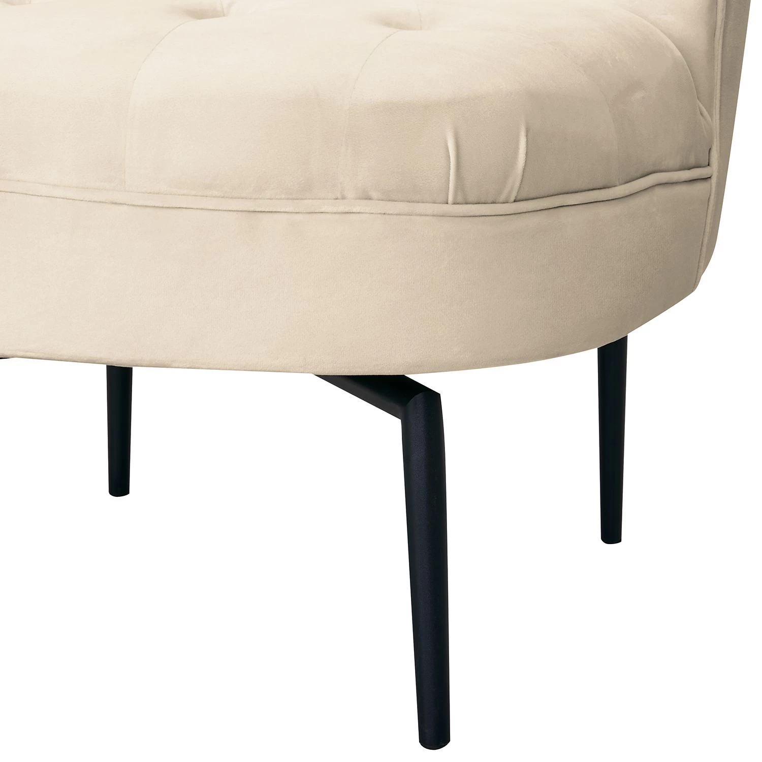 Jack & Alice Fauteuil Jonas II - Velours - Granit 8 Jack & Alice Fauteuil Jonas II - Velours - Granit – Image 6