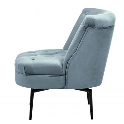 Jack & Alice Fauteuil Jonas II - Velours - Bleu pastel -Pas Cher Fauteuils Magasin 1000118276 180713 13391514 GALLERYIMAGES P000000001000118276
