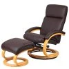 Modoform Fauteuil de relaxation Vancouver - Marron foncé -Pas Cher Fauteuils Magasin 1000118980 10 IMAGE P000000001000118980