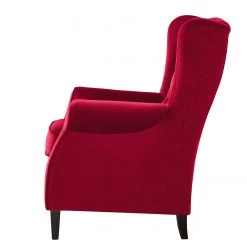 Maison Belfort Fauteuil à oreilles Luro - Rouge 22 Maison Belfort Fauteuil à oreilles Luro - Rouge -Pas Cher Fauteuils Magasin 1000122222 190712 10052600058 DETAILS P000000001000122222