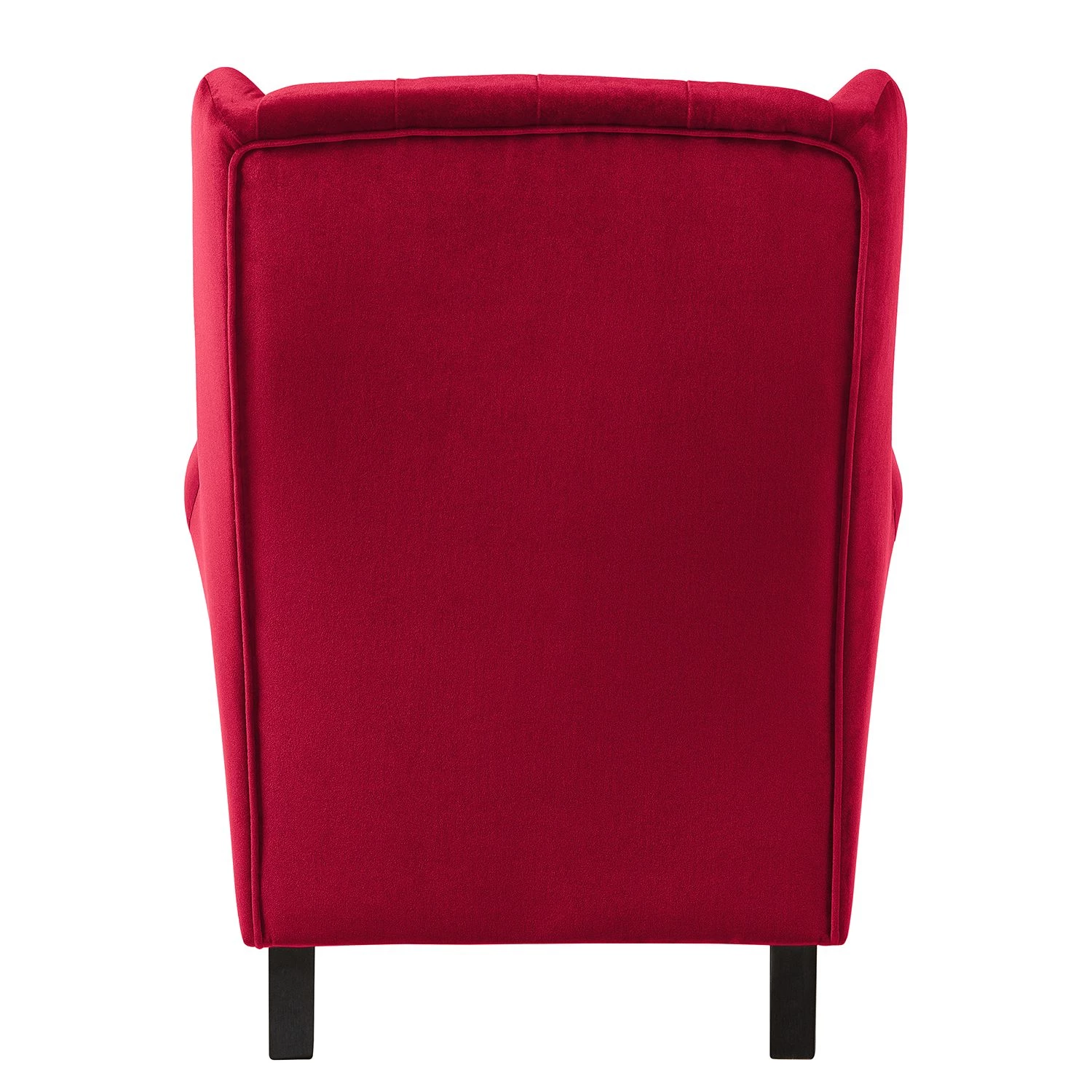 Maison Belfort Fauteuil à oreilles Luro - Rouge 8 Maison Belfort Fauteuil à oreilles Luro - Rouge – Image 6