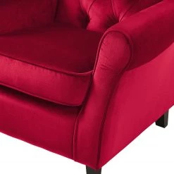 Maison Belfort Fauteuil à oreilles Luro - Rouge 28 Maison Belfort Fauteuil à oreilles Luro - Rouge -Pas Cher Fauteuils Magasin 1000122222 190712 10052600061 DETAILS P000000001000122222