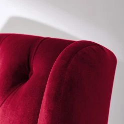Maison Belfort Fauteuil à oreilles Luro - Rouge 26 Maison Belfort Fauteuil à oreilles Luro - Rouge -Pas Cher Fauteuils Magasin 1000122222 200528 17211100028 DETAILS P000000001000122222