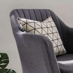 Mørteens Rocking chair Leedy - Tissu / Hêtre massif - Gris foncé / Hêtre -Pas Cher Fauteuils Magasin 1000123856 190123 16060600012 GALLERYIMAGES P000000001000123856