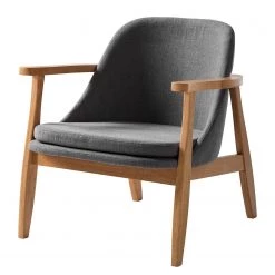 Mørteens Fauteuil Londo - Tissu - Gris