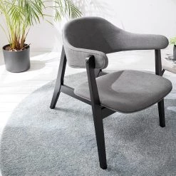 Mørteens Fauteuil Sadler V - Tissu - Gris -Pas Cher Fauteuils Magasin 1000126071 200520 06502500004 DETAILS P000000001000126071