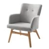 Mørteens Fauteuil Joreen III - Tissu - Gris clair -Pas Cher Fauteuils Magasin 1000126078 190510 10471600025 IMAGE P000000001000126078