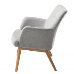 Mørteens Fauteuil Joreen III - Tissu - Gris clair -Pas Cher Fauteuils Magasin 1000126078 190510 10471600027 GALLERYIMAGES P000000001000126078