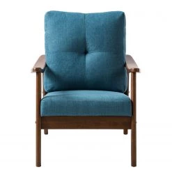 Mørteens Fauteuil Benson I - Tissu - Bleu -Pas Cher Fauteuils Magasin 1000126094 190405 20502400002 GALLERYIMAGES P000000001000126094