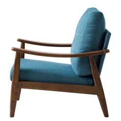 Mørteens Fauteuil Benson I - Tissu - Bleu -Pas Cher Fauteuils Magasin 1000126094 190405 20502400003 GALLERYIMAGES P000000001000126094
