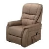 Modoform Fauteuil de relaxation Wishart - Microfibre - Marron -Pas Cher Fauteuils Magasin 1000126856 200618 13033200001 IMAGE P000000001000126856