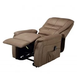 Modoform Fauteuil de relaxation Wishart - Microfibre - Marron -Pas Cher Fauteuils Magasin 1000126856 200618 13033200003 DETAILS P000000001000126856
