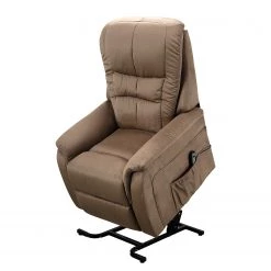 Modoform Fauteuil de relaxation Wishart - Microfibre - Marron -Pas Cher Fauteuils Magasin 1000126856 200618 13033200004 DETAILS P000000001000126856