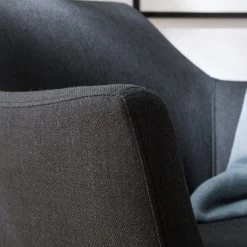 Mørteens Fauteuil Nicholas - Tissu - Anthracite -Pas Cher Fauteuils Magasin 1000126885 210416 07533000004 DETAILS P000000001000126885