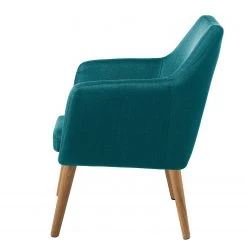Mørteens Fauteuil Nicholas - Tissu - Bleu pétrole -Pas Cher Fauteuils Magasin 1000126887 181127 13275400014 GALLERYIMAGES P000000001000126887