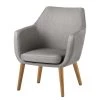 Mørteens Fauteuil Nicholas - Tissu - Gris clair -Pas Cher Fauteuils Magasin 1000126898 181115 17413601 IMAGE P000000001000126898
