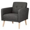 Mørteens Fauteuil Daru II - Tissage à plat - Gris foncé 1 Mørteens Fauteuil Daru II - Tissage à plat - Gris foncé -Pas Cher Fauteuils Magasin 1000126930 181128 10392100066 IMAGE P000000001000126930