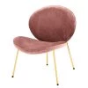 Jack & Alice Fauteuil Zadar - Velours - Rose vieilli -Pas Cher Fauteuils Magasin 1000127862 190109 09223600067 IMAGE P000000001000127862