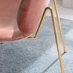 Jack & Alice Fauteuil Zadar - Velours - Rose vieilli -Pas Cher Fauteuils Magasin 1000127862 200518 14151300012 DETAILS P000000001000127862