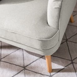 Jack & Alice Bergère Limeri - Feutre Blix: Gris clair - Sans repose-pieds -Pas Cher Fauteuils Magasin 1000127969 200513 12344900011 DETAILS P000000001000127969