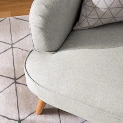 Jack & Alice Bergère Limeri - Feutre Blix: Gris clair - Sans repose-pieds -Pas Cher Fauteuils Magasin 1000127969 200513 12345100012 DETAILS P000000001000127969